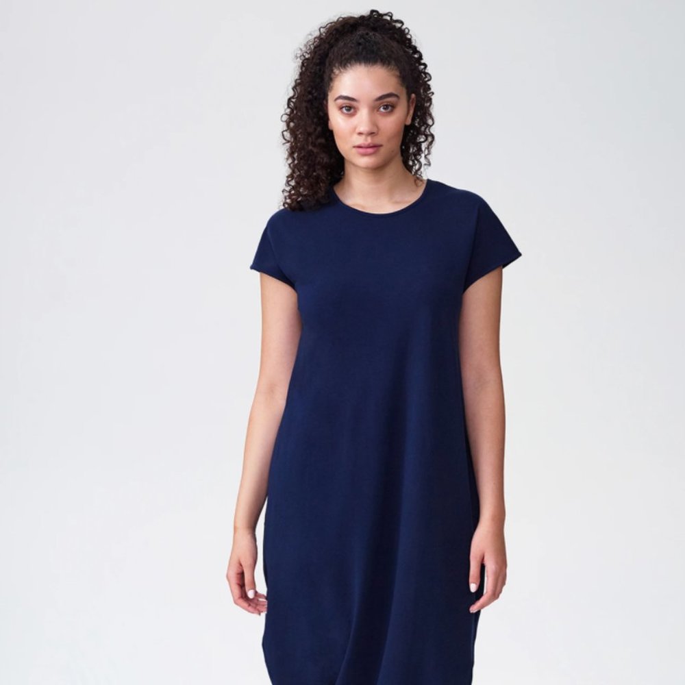 Navy Universal Standard Geneva Dress